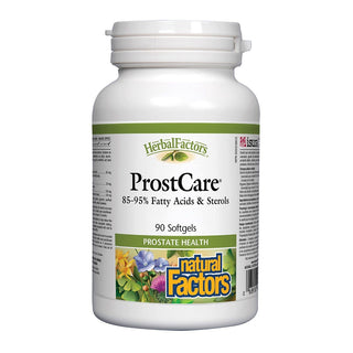 Natural Factors Herbal Factors Prost Care 90 Softgels