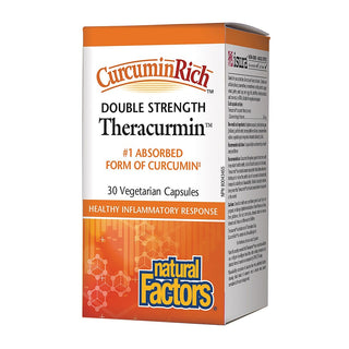 Natural Factors Curcumin Rich Theracurmin Double Strength 30 Veggie Caps