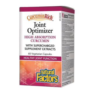 Natural Factors Curcumin Rich Joint Optimizer 60 Veggie Caps