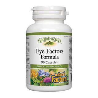 Natural Factors Herbal Factors Eye Factors Formula 90 Capsules