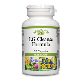 Natural Factors Herbal Factors LG Cleanse Formula 90 Capsules