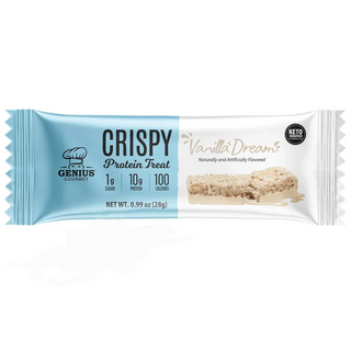 Genius Gourmet Crispy Protein Treat Vanilla Dream 28g