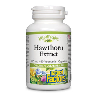 Natural Factors Hawthorn Extract 300mg 60 Veggie Caps