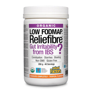 Natural Factors Organic Reliefibre Tropical 268g