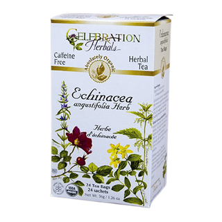 Celebration Herbals Echinacea Angustifolia Herb Tea 24 Tea Bags