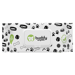 Buddy Wipes Dog Wet Wipes 100 Counts