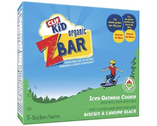 Clif Bar Kids Organic Zbar Iced Oatmeal Cookie 5 Packs