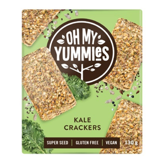 Oh My Yummies Crackers Kale 130g