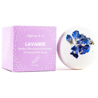 Caprice And Co Bath Bomb Lavender 7 oz