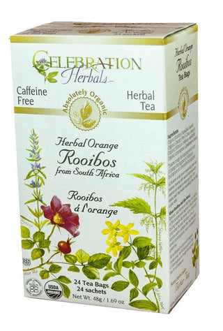 Celebration Herbals Herbal Orange Rooibos 24 Tea Bags