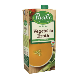 Pacific Foods Organic Vegetable Broth Low Sodium 1L