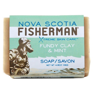 Nova Scotia Fisherman Soap Fundy Clay & Mint 136g