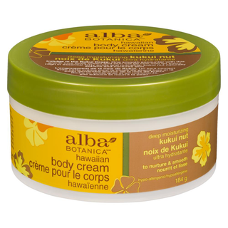 Alba Botanica Hawaiian Body Cream Kukui Nut 184g