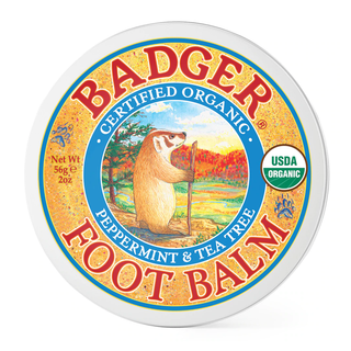 Badger Organic Foot Balm Peppermint & Tea Tree 56g