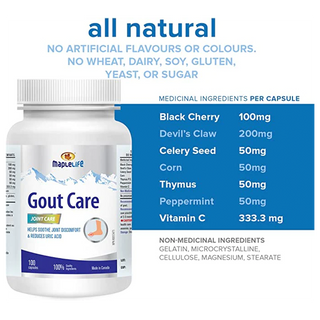 Maplelife Nutrition Gout Care 100 Capsules