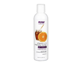 NOW Gel Cleanser Vitamin C & Manuka Honey 237mL