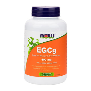 NOW EGCg Green Tea Extract 400mg 180 Veggie Caps