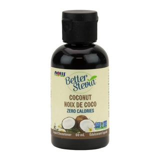 NOW Better Stevia Liquid Sweetener Coconut 60mL