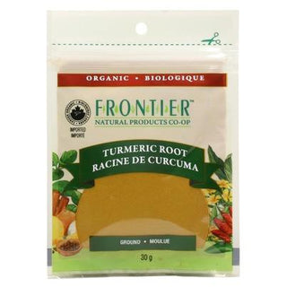 Frontier Turmeric Root Powder Ground Organic 30g