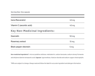 AOR Acta-Resveratrol 80mg 90 Capsules