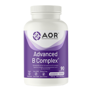 AOR Advanced B Complex 499mg 90 Capsules