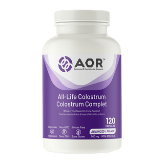 AOR All Life Colostrum 500mg 120 Capsules