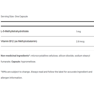 AOR BioFolate 1mg 30 Capsules