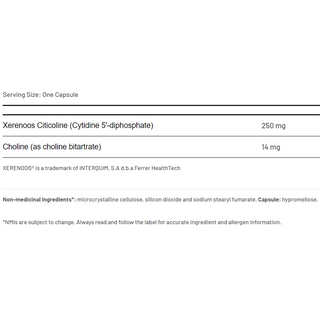 AOR Citicoline 264mg 60 Capsules