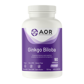 AOR Ginkgo Biloba 120mg 90 Capsules