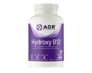 AOR Hydroxy B12 1000mcg 60 Lozenges