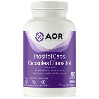 AOR Inositol 500mg 90 Capsules