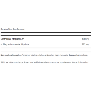 AOR Mag Malate Renew 240 Capsules