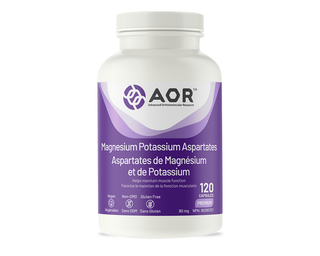 AOR Magnesium Potassium Aspartates 80mg 120 Capsules