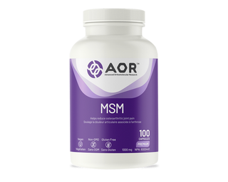 AOR MSM 1000mg 100 Capsules