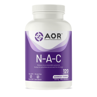 AOR N-A-C 500mg 120 Capsules