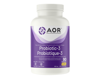 AOR Probiotic-3 600mg 90 Capsules