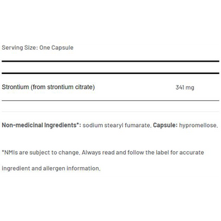 AOR Strontium Support II 341mg 120 Capsules