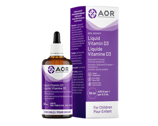 AOR Vitamin D3 Liquid For Children 400IU 50mL