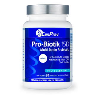 CanPrev Pro-Biotik 15 Billion 60 Veggie Caps