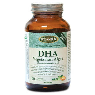 Flora DHA Vegetarian Algae 60 Softgels