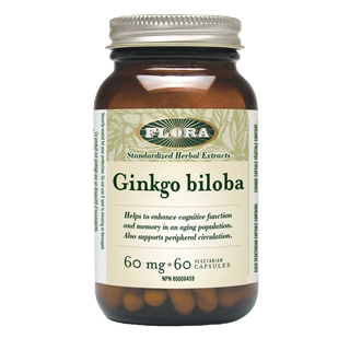 Flora Ginkgo Biloba 60 Veggie Caps