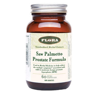 Flora Saw Palmetto Prostate Formula 60 Softgels