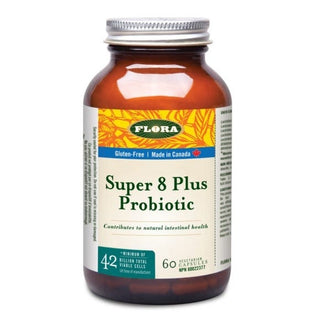 Flora Super 8 Plus Probiotic 42 Billion 60 Veggie Caps