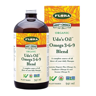 Flora Organic Udo's Oil Omega 3+6+9 Blend 941mL