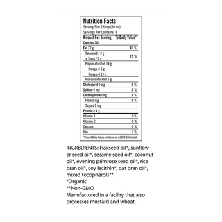 Flora Organic Udo's Oil Omega 3+6+9 Blend 941mL