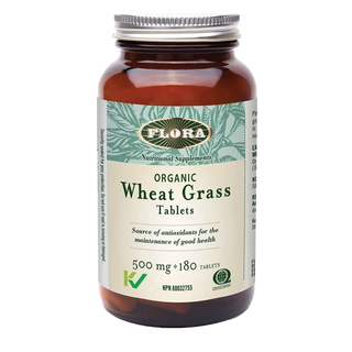 Flora Organic Wheat Grass 180 Tablets