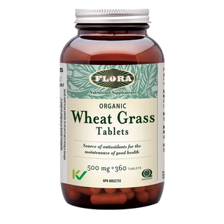 Flora Organic Wheat Grass 360 Tablets