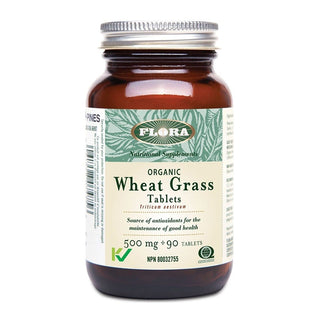 Flora Organic Wheat Grass 90 Tablets