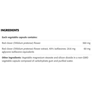 New Roots Red Clover Isoflavones 60 Veggie Caps