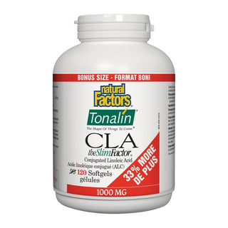 Natural Factors CLA Tonalin The Slim Factor 1000mg 120 Softgels